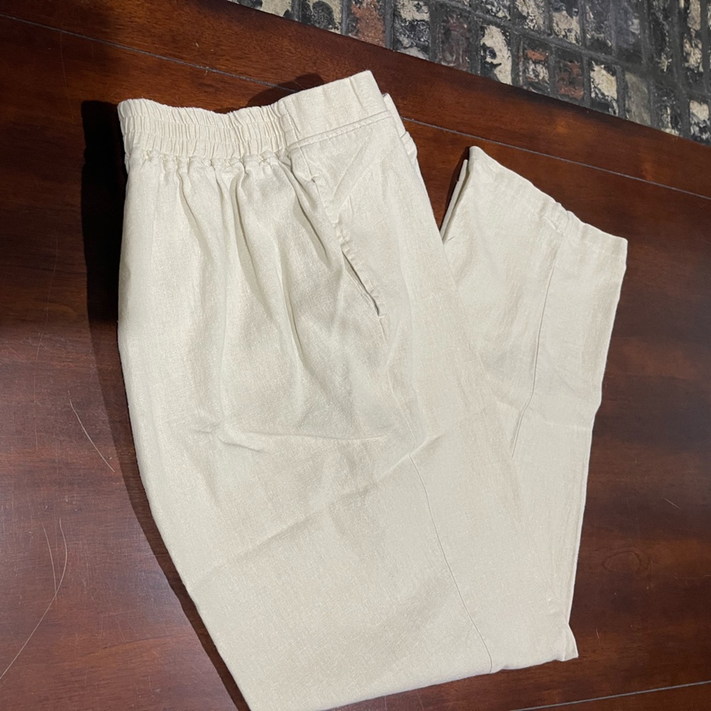 Linen,Rayon Pull On size:16 Lightweight Cool n Comfy Capsule wardrobe LOW PRICE